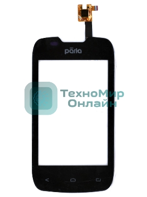 Сенсорное стекло (тачскрин) для Fly IQ431 IQ432, черное