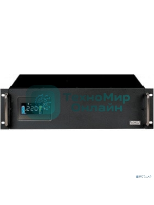 Источник бесперебойного питания Powercom King Pro RM KIN-2200AP LCD 1320Вт 2200ВА черный