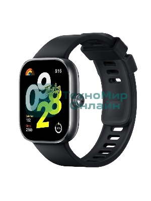 Умные часы Xiaomi BHR7854GL REDMI WATCH 4 OBSID. черный