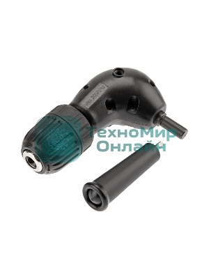 Насадка для углового сверления для дрели Kranz 90 градусов, шестигранный хвостовик