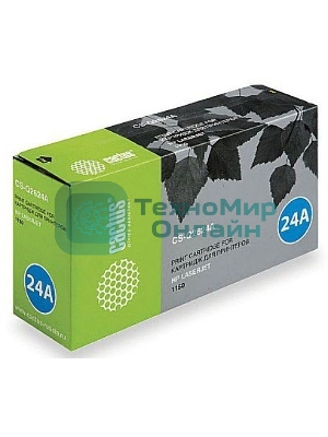 Картридж лазерный Cactus CS-Q2624A черный (2500 стр.) для HP LaserJet 1150
