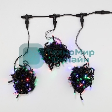 Гирлянда Neon-night LED ClipLight 24V, 3 нити по 10 метров, цвет диодов мульти