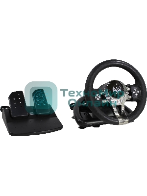 Руль SVEN GC-W700 (педали, вибро, скоба, лепестки, АКПП, D-pad, 12 кл, резин. вставки, PC/Xinput)