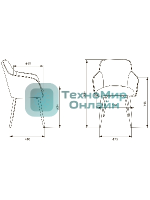 Кресло Бюрократ CH-380F молочный, ткань