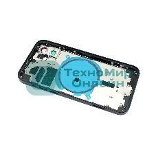 Задняя крышка (корпус) в сборе с рамкой для Apple iPhone 12 черный