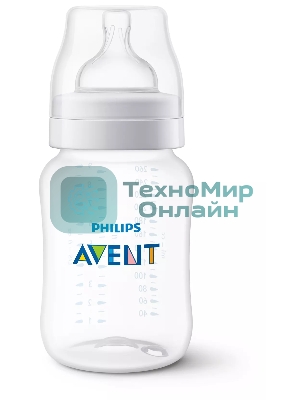 Бутылочка для кормления Philips SCY103/02, Anti-colic 1+ мес., 260 мл, 2 шт.