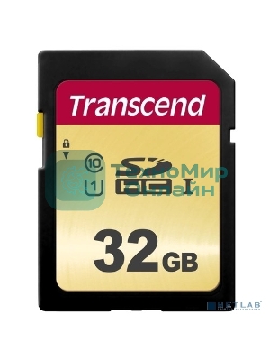 Флеш карта SD 32GB Transcend SDНC UHS-I U1, MLC