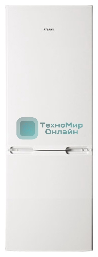 Холодильник Atlant ХМ-4208-000 белый двухкамерный 131/42л морозилка снизу