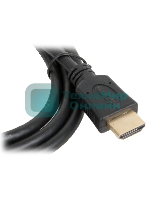 Кабель Cablexpert HDMI-mini HDMI CC-HDMI4C-6, 19M/19M, v2.0, медь, позол.разъемы, экран, 1.8м, черный, пакет