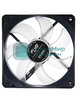 Вентилятор для корпуса Zalman ZM-F3 FDB (SF) черный, 120 мм, 1200 об/мин, 23 дБ, 3 pin