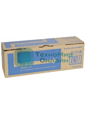 Картридж лазерный Kyocera TK-130 (1T02HS0EUC/1T02HS0EU0) черный для FS-1300D/1300DN/FS-1028MFP/1028MFP DP/1128MFP 7200 стр.