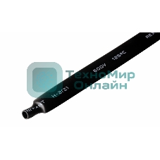 Трубка термоусадочная Rexant 8.0/4.0 1м черный