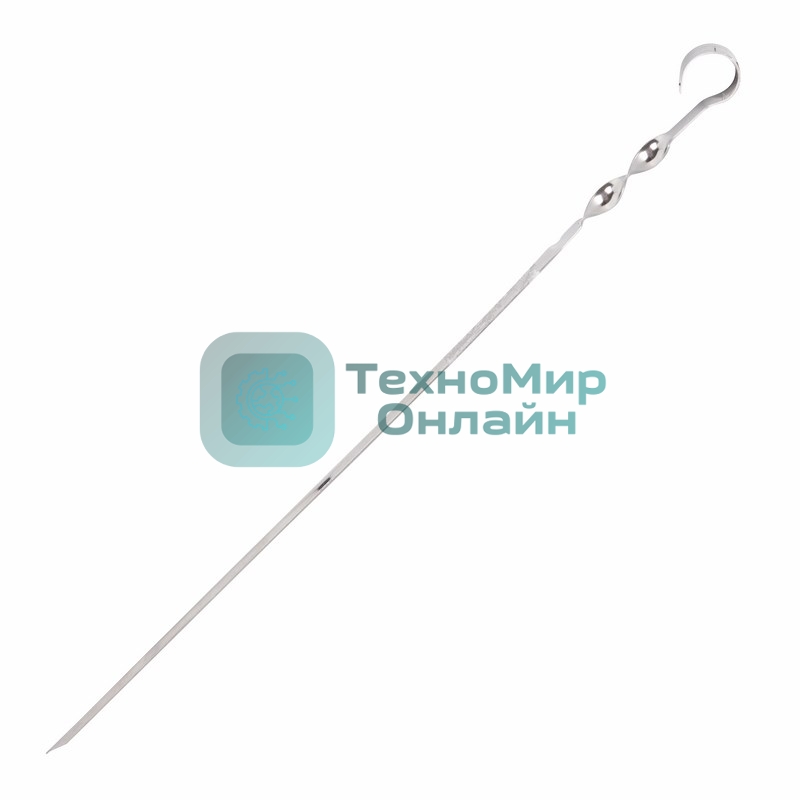 Шампур угловой 450 х10 мм, толшина 1 мм Сокол