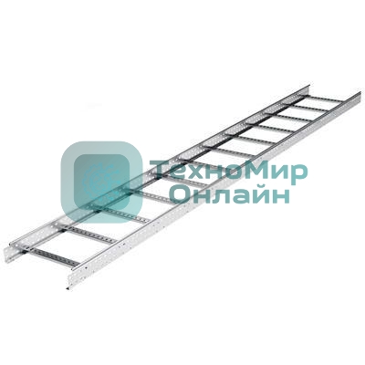 Лоток лестничный 300х100 L3000 сталь 1.5мм ДКС LL1030