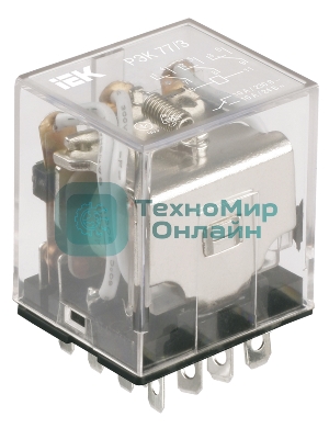 Реле РЭК 78-3 5А 24В DC IEK RRP20-3-05-024D