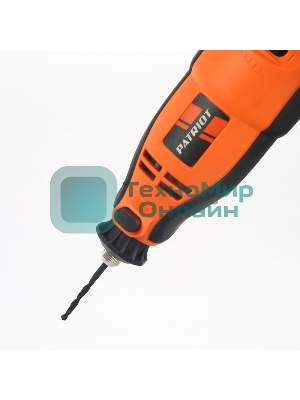 Прямошлифовальная машина (гравер) PATRIOT EE 160с гибким валом, 160Вт, 40 насадок в комплекте, кейс