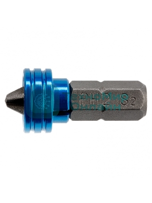 Бита Gross PH2x25 мм с ограничителем и магнитом, для ГКЛ, S2
