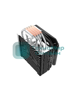 Кулер PCCooler Paladin 400 ARGb черный 130мм алюминий+медь 1600rpm 28.6db 4-pin 200W 157мм