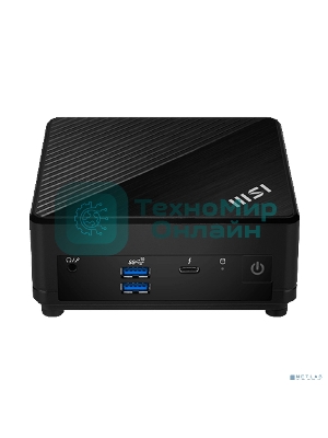 Неттоп MSI Cubi 5 1M-615XRU Core 7 150U (1.8) 16Gb SSD1Tb Graphics CR без ОС 2xGbitEth WiFi BT черный (9S6-B0A821-615)