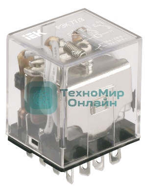 Реле РЭК 78-3 5А 220В АС IEK RRP20-3-05-220A