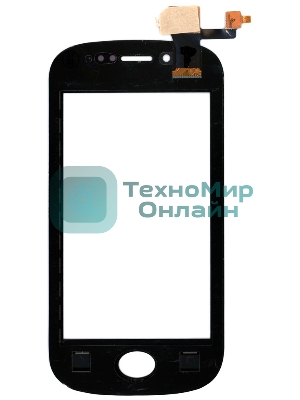 Сенсорное стекло (тачскрин) для Fly IQ448 Chic, черное