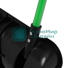 Скрепер для уборки снега BASE Palisad полипропилен,710х320х1325 мм, усиленная стальная рукоятка