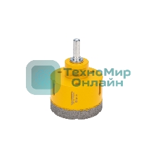 Коронка алмазная профессиональная по керамограниту и железобетону Kranz М14, вакуумное спекание, 68 мм, для УШМ