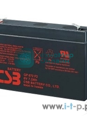 Батарея для ИБП CSB GP 672 (6V 7.2Ah)