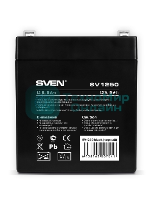 Батарея для ИБП SVEN SV1250 (12V 5Ah)