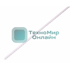 Трубка термоусадочная Rexant 2.0/1.0 1м белый