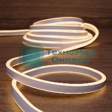 Гибкий неон Neon-night LED SMD 8х16 мм, двухсторонний, теплый белый, 120 LED/м, 5 м