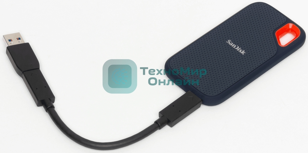 Внешний SSD SanDisk Extreme PRO, 4TB, USB 3.2 Gen 2x2 Type-C, R/W 2000/2000, черный