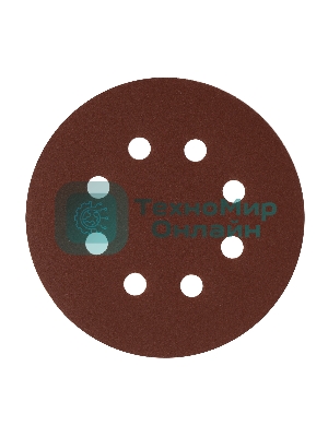 Круг абразивный Сибртех на ворсовой подложке под 