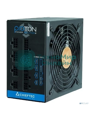 Блок питания Chieftec BDF-750C, 750Вт 80 PLUS Bronze, 140мм, модульный, черный