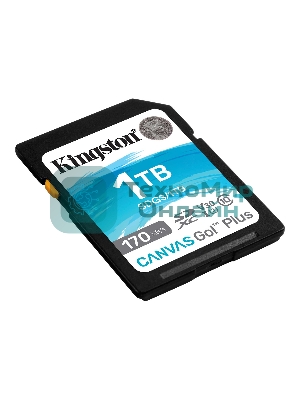 Флеш карта Kingston 1Tb SDXC Canvas Go Plus 170R C10 UHS-I U3 V30/Kingston 1Tb SDXC Canvas Go Plus 170R C10 UHS-I U3 V30