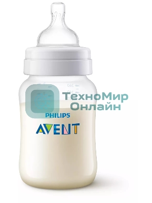 Бутылочка для кормления Philips SCY103/02, Anti-colic 1+ мес., 260 мл, 2 шт.