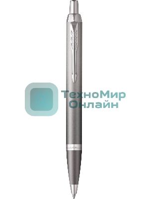 Ручка шариковая Parker IM Writing Rituals K331 (2203898) серый, M, синие чернила, подарочная коробка