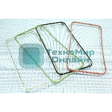 Рамка дисплея и тачскрина для Apple iPhone 4S черная