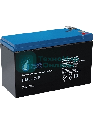 Батарея для ИБП Парус Электро, профессиональная серия HML-12-9