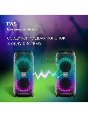 Минисистема Digma D-MC1722 черный 60Вт FM USB BT micro SD