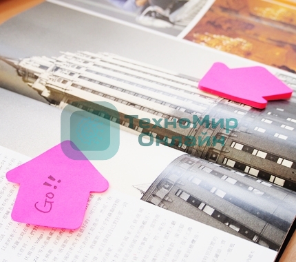 Блок самоклеящийся бумажный Stick`n 21181 70x70 мм, 50 листов, 70 г/м2, неон, малиновый вырубной 