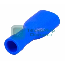 Клемма плоская Rexant полностью изолированная гнездо 6.6 мм 1.5-2.5 мм² (РППи-м 2.5-(6.3))