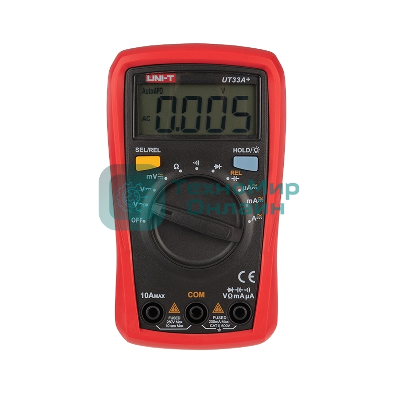 Портативный мультиметр UNI-T UT33A+