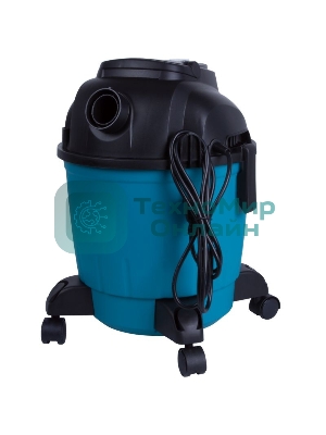 Пылесос строительный Bort BSS-1218 91272256 1200 Вт, вместимость 18 л, 26,5 л/сек, 6,3 кг, набор аксессуаров 7 шт