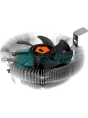 Кулер Cooler ID-Cooling DK-01S серебристый/черный 80мм алюминий 2200rpm 24db 3-pin 65W