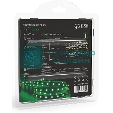Лента светодиодная GAUSS 312000605 LED 2835/60-SMD 4.8W 12V DC зеленый блистер 5м