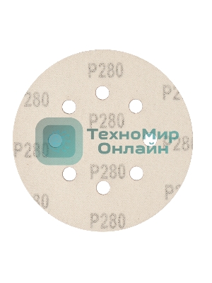 Круг абразивный Сибртех на ворсовой подложке под 