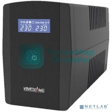 Источник бесперебойного питания Импульс ЮНИОР СМАРТ 2200, 2200/1320 ВА/Вт, LCD, USB, RJ11/RJ45, SCHUKOx4