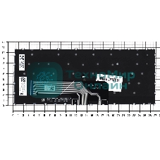 Клавиатура для ноутбука Lenovo Yoga Slim 7 Carbon 13ITL5, белая