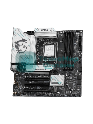 Материнская плата MSI B860M GAMING PLUS WIFI, LGA 1851, Intel B860, 4xDDR5, 4xSATA, 3xM.2, 1xPCIe 4.0 x4, 1xPCIe 5.0 x16, 1xDP, 1xHDMI, 1xUSB-C, 1x 5Gb LAN, 3xUSB-A 2.0, 2xUSB-A 3.2 Gen 1, 1xUSB 3.2 Gen 2, 7.1, 3x3.5 мм, mATX